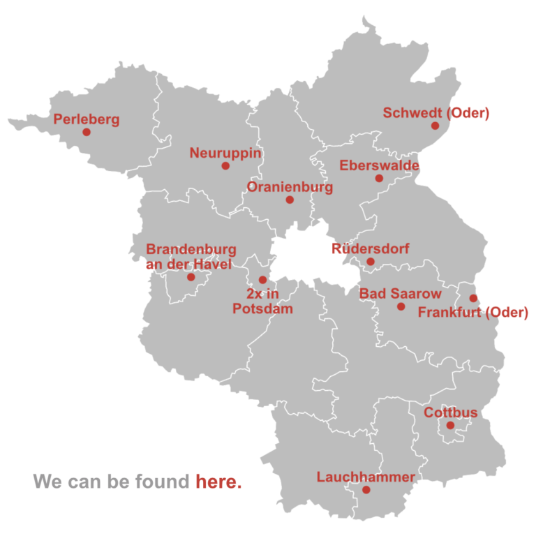 Picture "We can be found here"